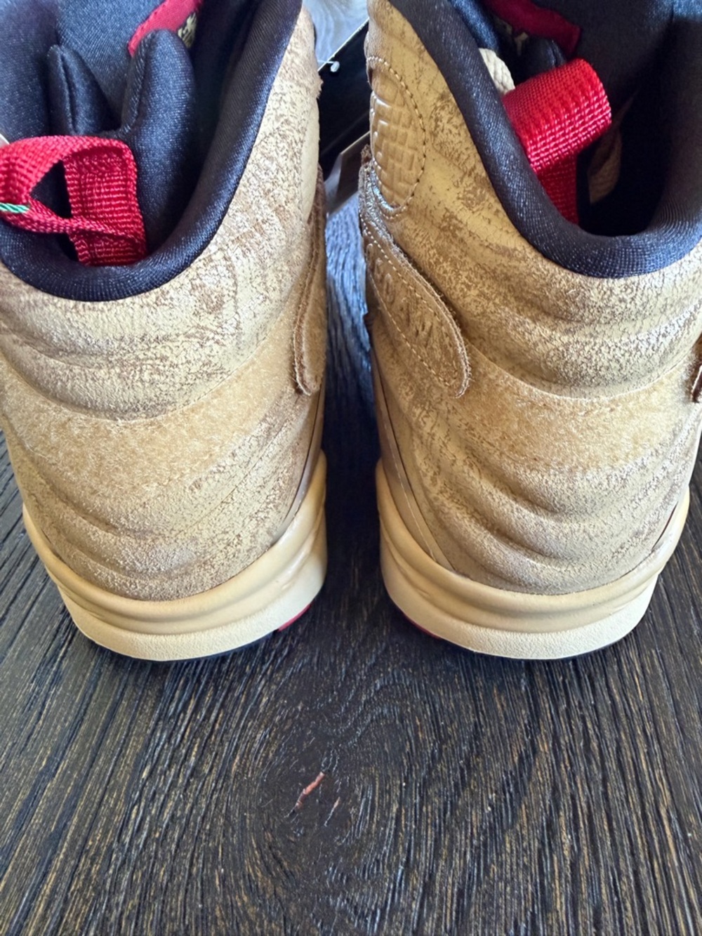 Rui Hachimura × Nike Air Jordan 8 SE "Twine/Gym Red" size 10.5 NEW - Picture 10 of 14